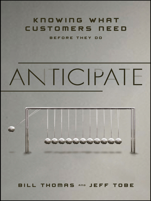 Title details for Anticipate by Bill Thomas - Wait list